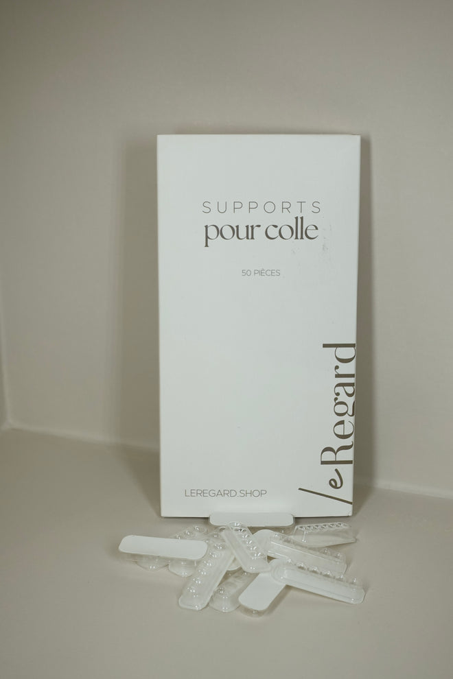Supports pour colle