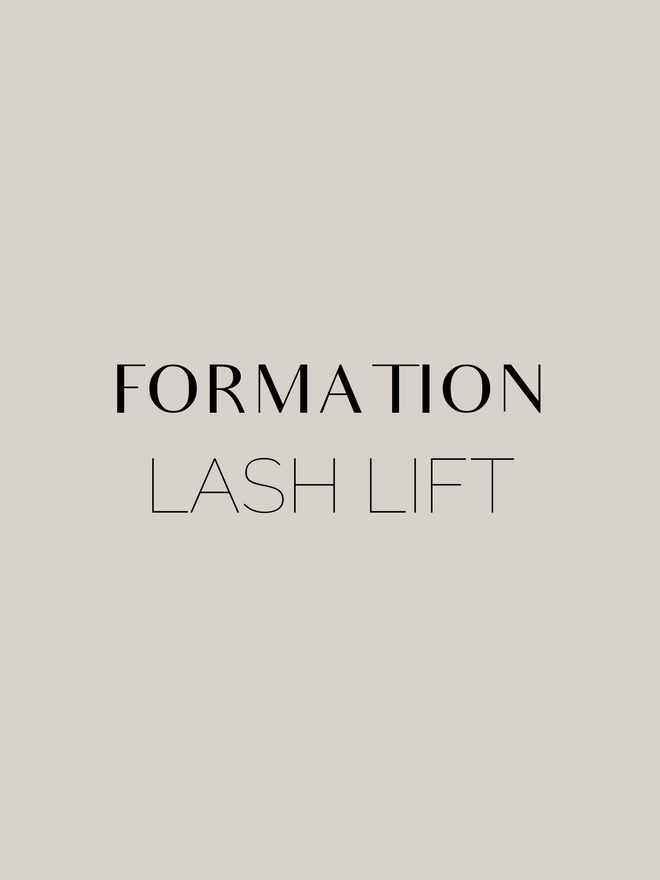 Formation lash lift