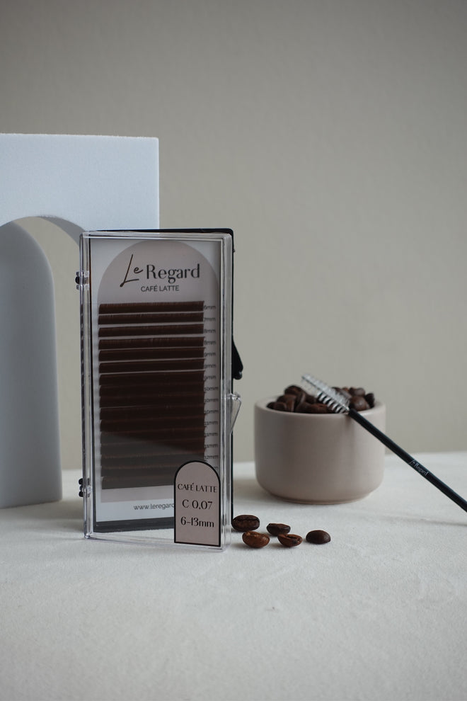 Extensions de cils - Café Latte