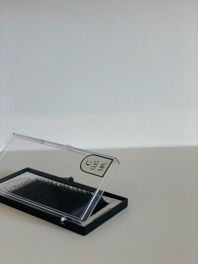 Eyelash extensions - One by one - 0.15
